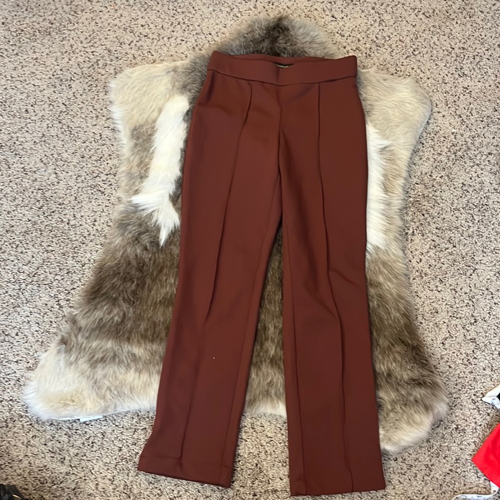 Christian Siriano Brown Pants